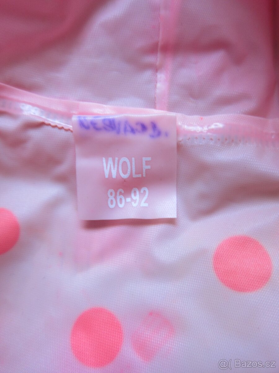Dětská dívčí pláštěnka Wolf 3-6 let (86-92) - 4