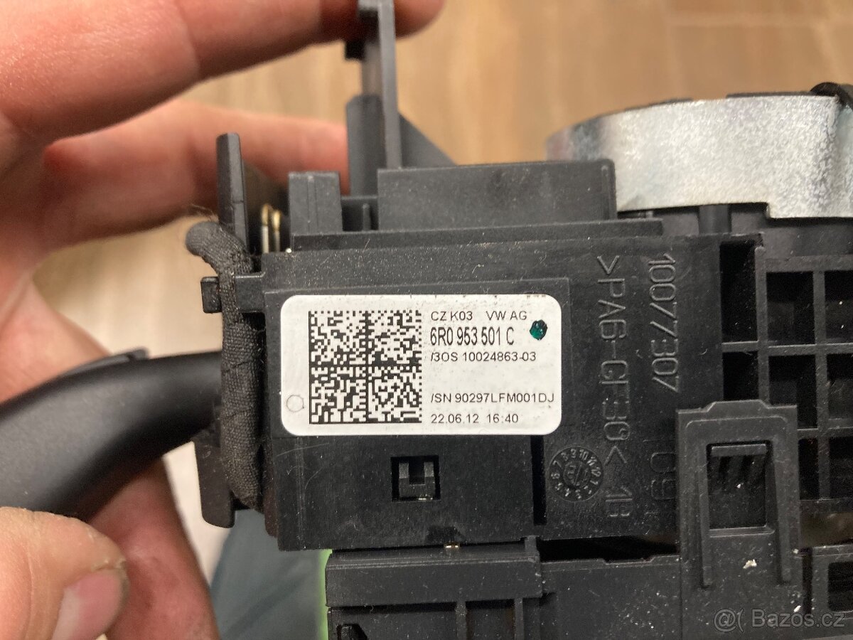 Škoda Fabia II. páčky s tempomatem. - 4