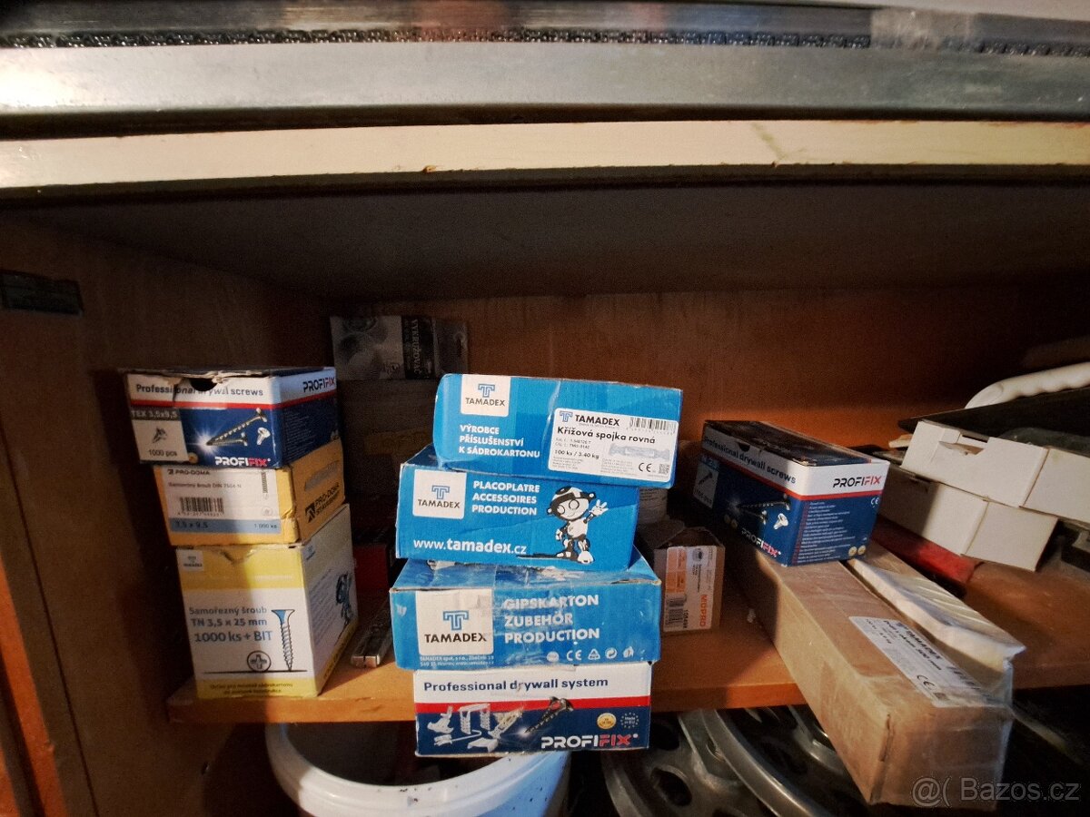 Sádrokarton/UD/CD/šrouby - 4