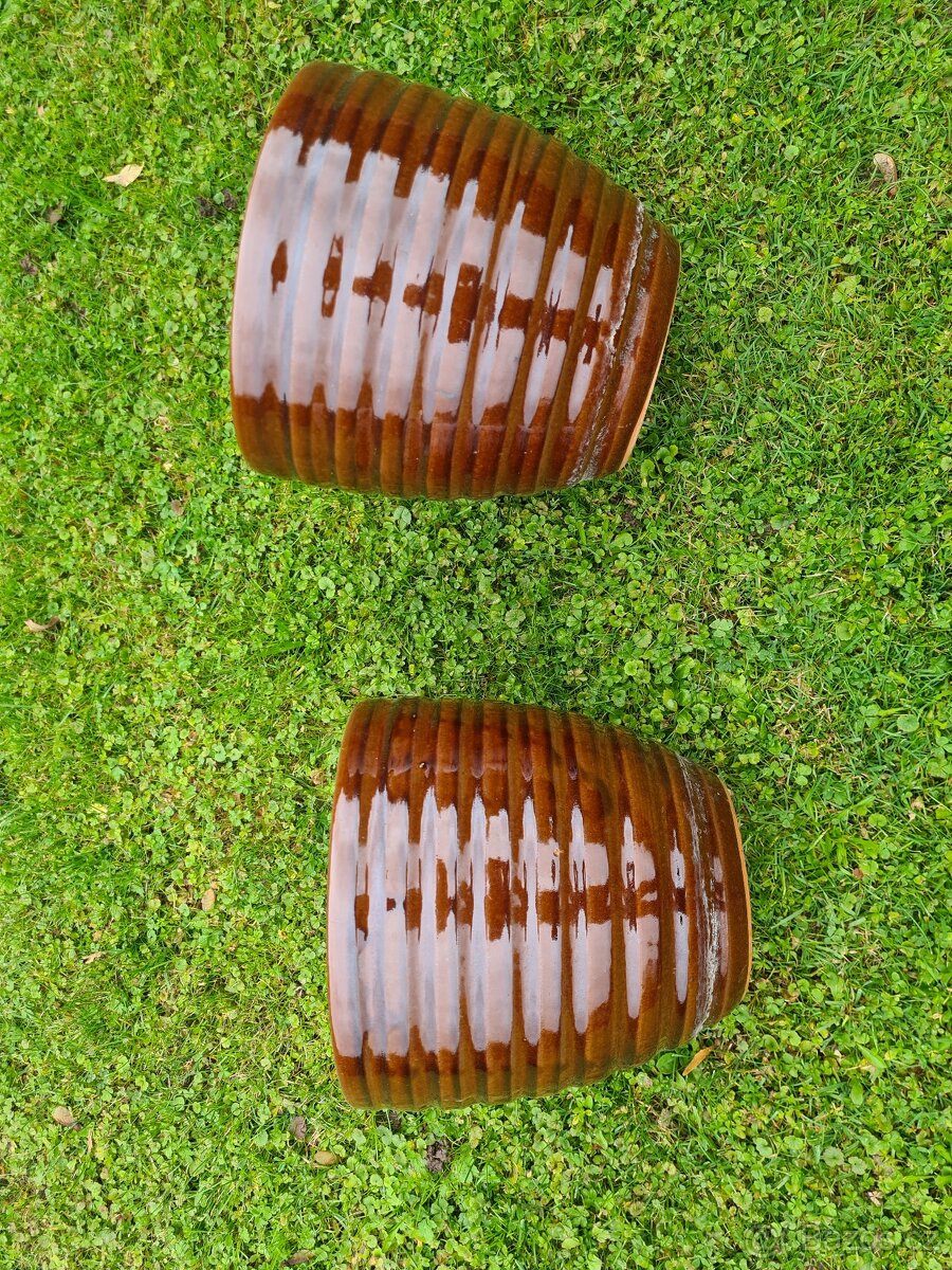 Květináče krásné,těžké kvalitní - 4