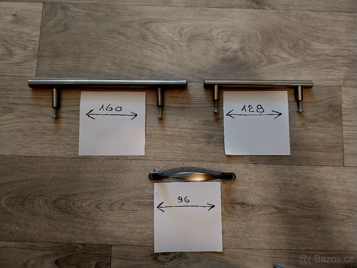 Kovové nábytkové úchytky. - 4