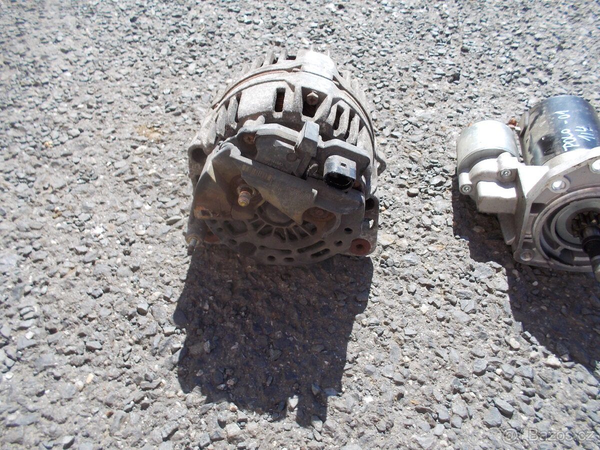 Startér a alternátor VW Polo 1.4 44kw model 99-01 - 4