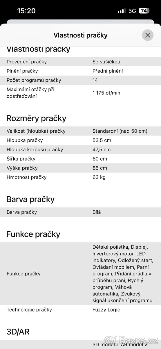 Skoro nová pračka se sušičkou LG - 4