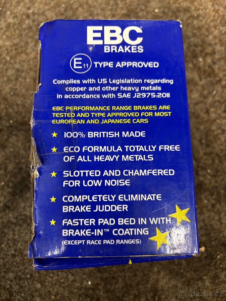 Přední destičky EBC - 4
