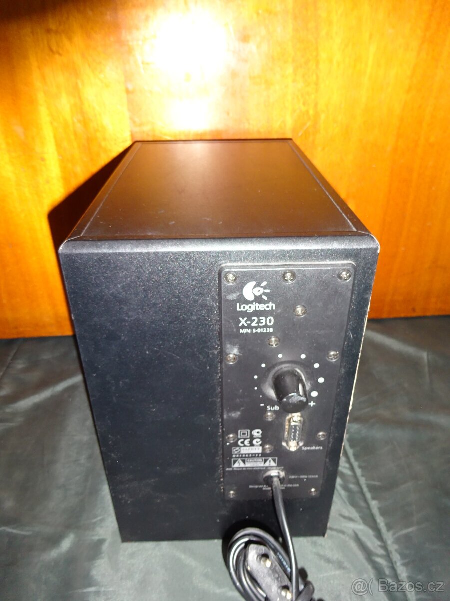 subwoofer Logitech X-230 - 4