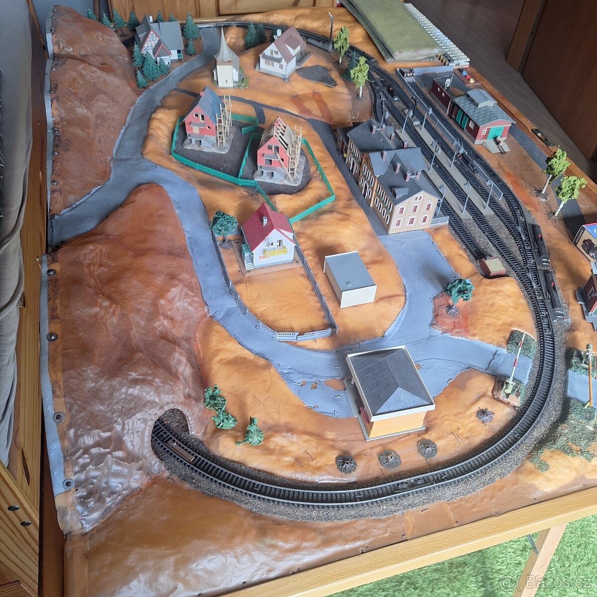 Vláčky TT, modelové kolejiště - 4