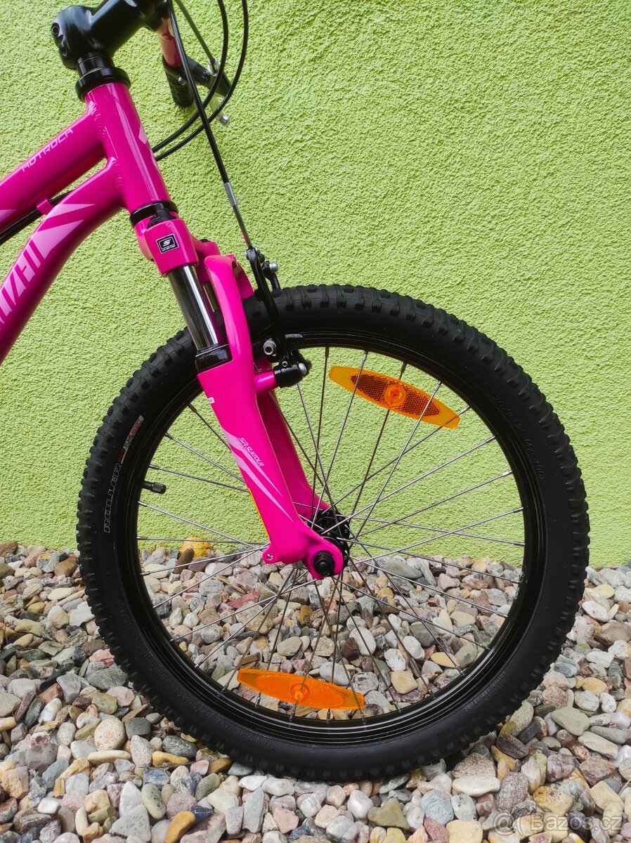 Značkové dětské kolo SPECIALIZED 20" (růžová) - 4