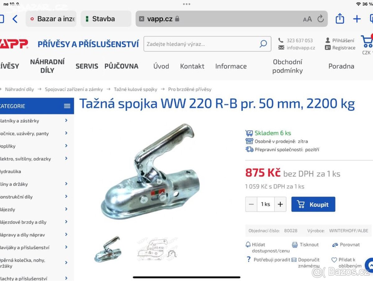 Tažný závěs - žehlička. - 4