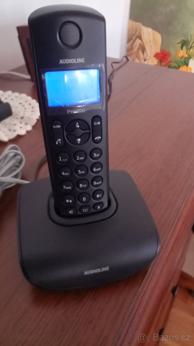 Bezdrátový telefon Audioline Pro 200 DECT/GAP - 4