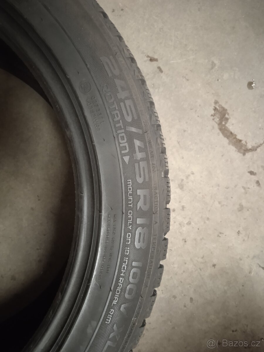 245/45R18 Zimní pneu - 4