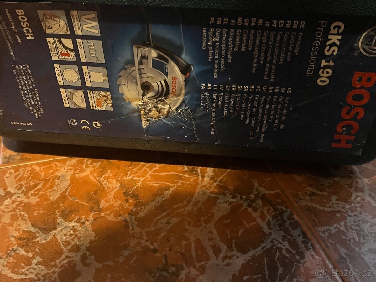 Okružní pila BOSCH GKS 190 Box - 4