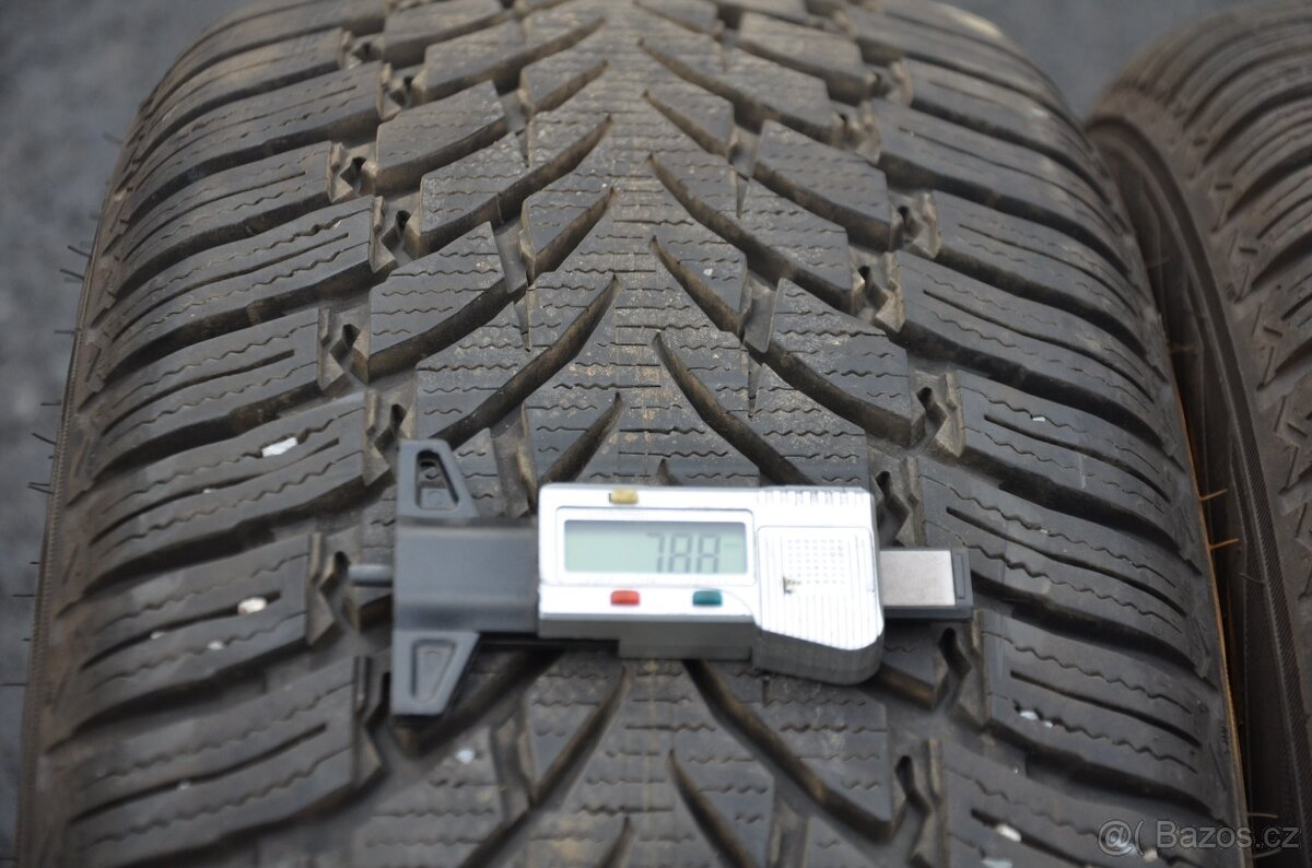225/60 R18 Nokian zánovní zimní pneu, č.24 - 4