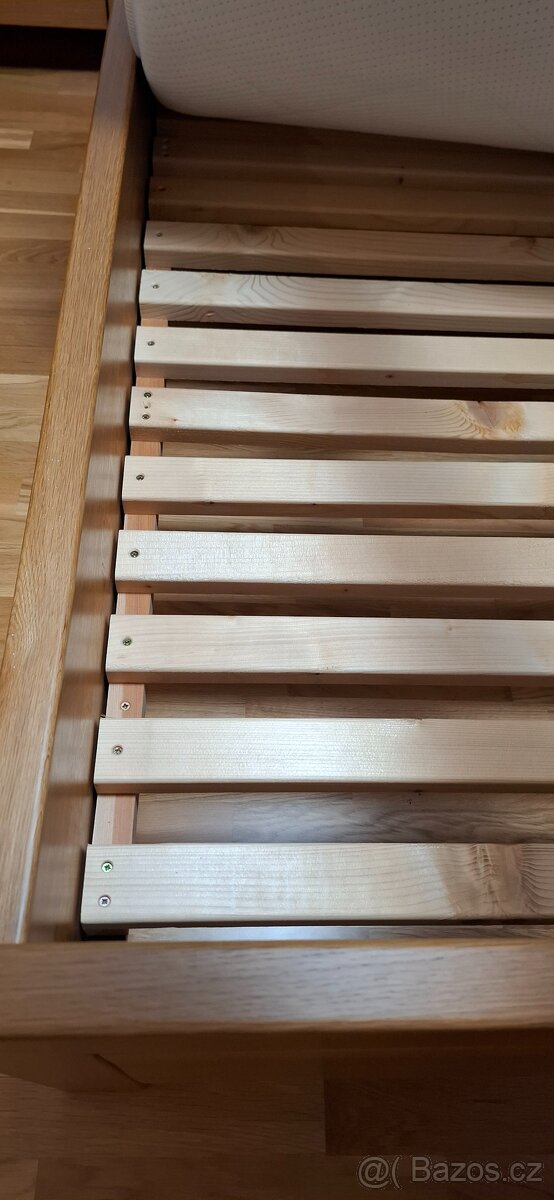 Manželská postel 180x200 masiv - 4