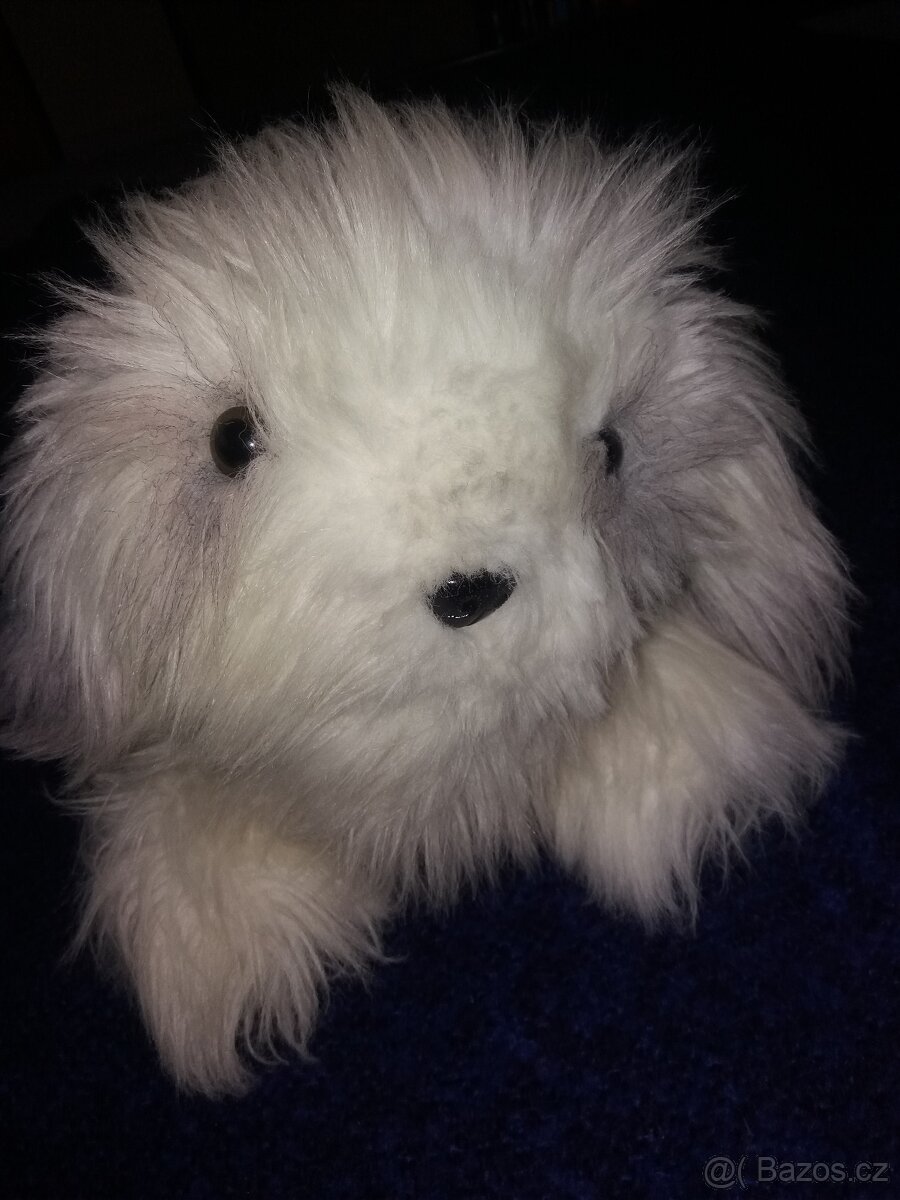 Velký plyšový pejsek - 50 cm - 4