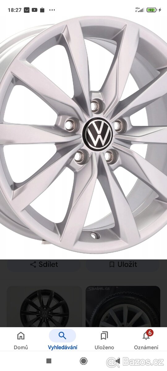 7x17ET45 6.5x17ET48 215/55R17 koupím - 4