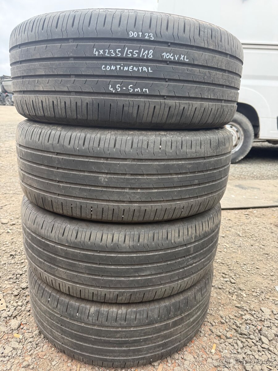 4x letní pneu r18 235/55/18 - 4