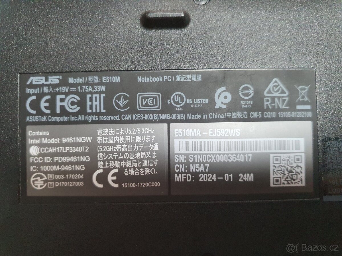 Notebook ASUS E510M - 4