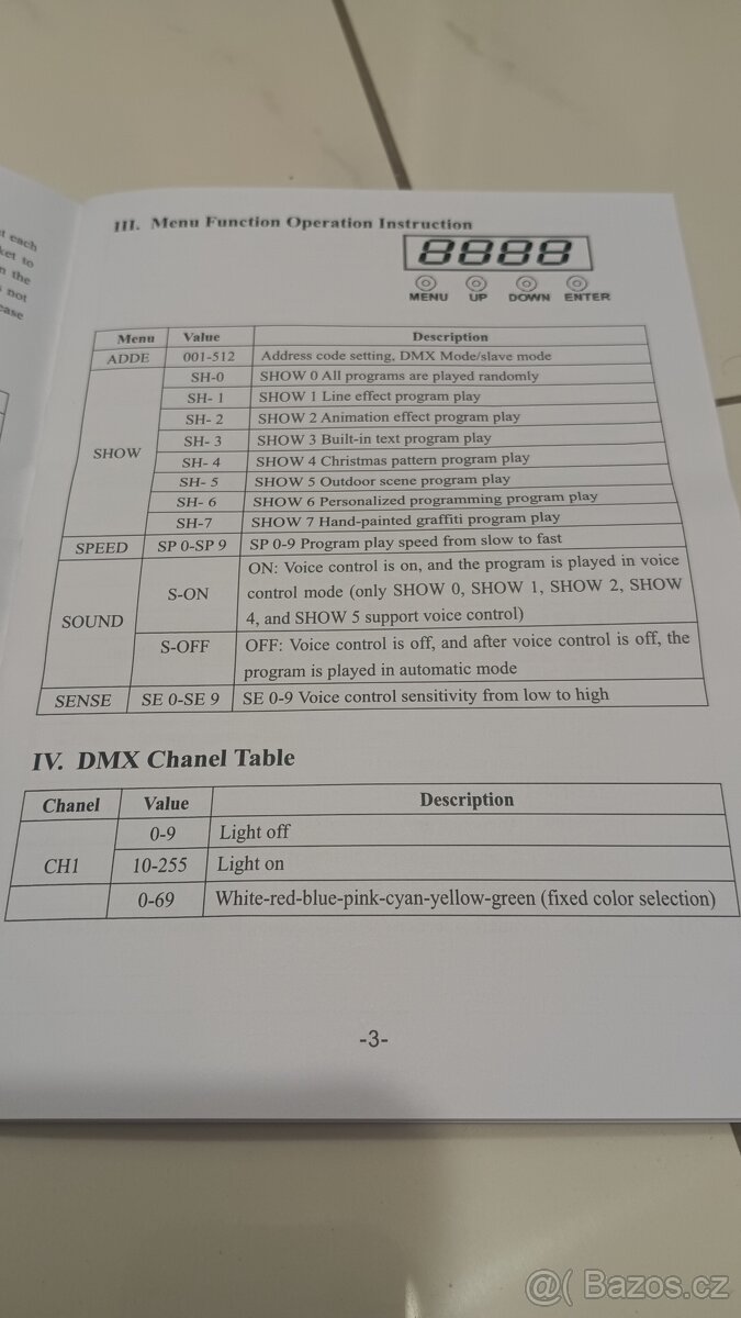 2W RGB grafický laser - NOVÝ - 4