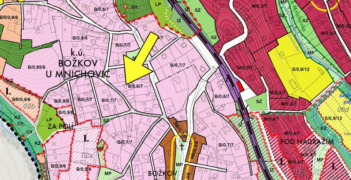 Stavební dvojpozemek 1485 m² s chatou - Mnichovice u Prahy - 4