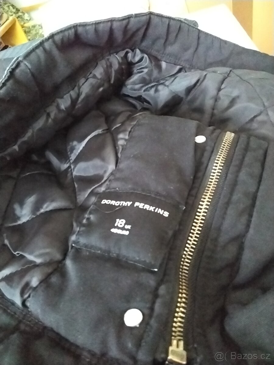 Černá zimní bunda - 4