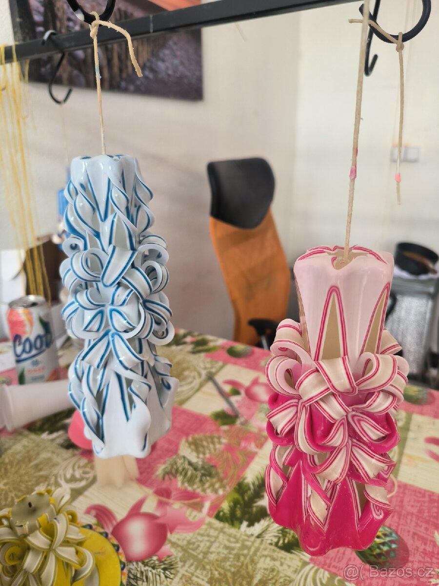 Vánoční Svíčky ruční práce - 4