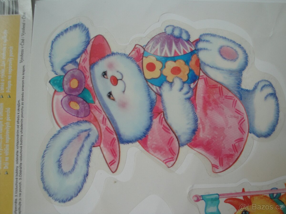 Dětské vodní nálepky, nálepky na sklo, obkladačky - 4