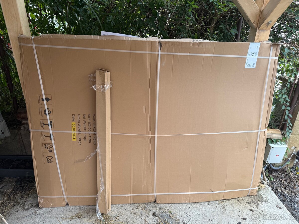 Sprchová zástěna Walk-in 140 cm SAT + zdarma kanalek - 4