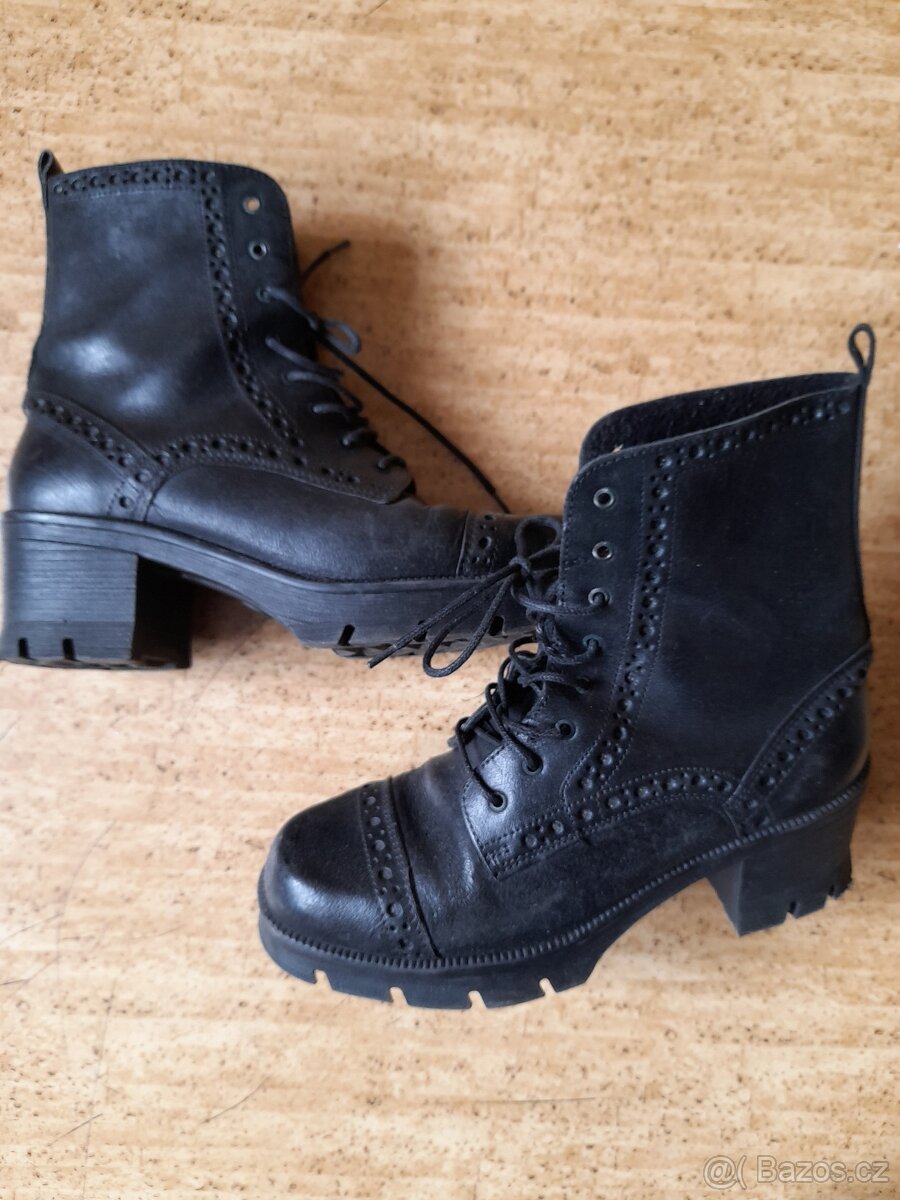 zimní šněrovací boty - 4
