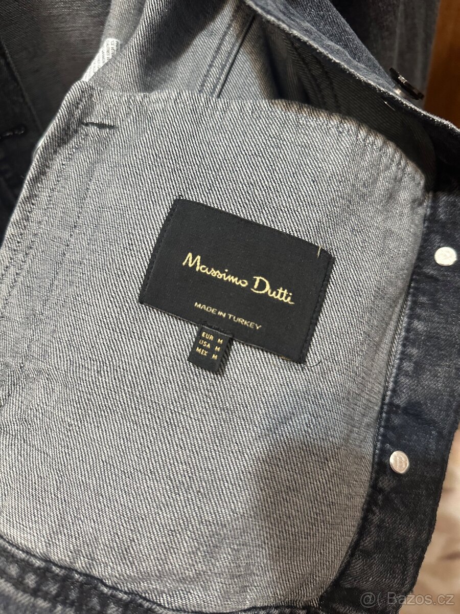 Džínová bunda Massimo Dutti - 4