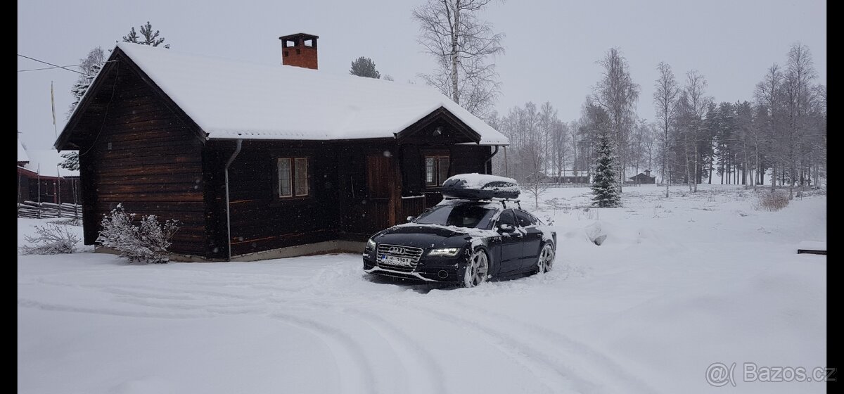 Střešní nosiče, příčníky Audi A7, originální - 4