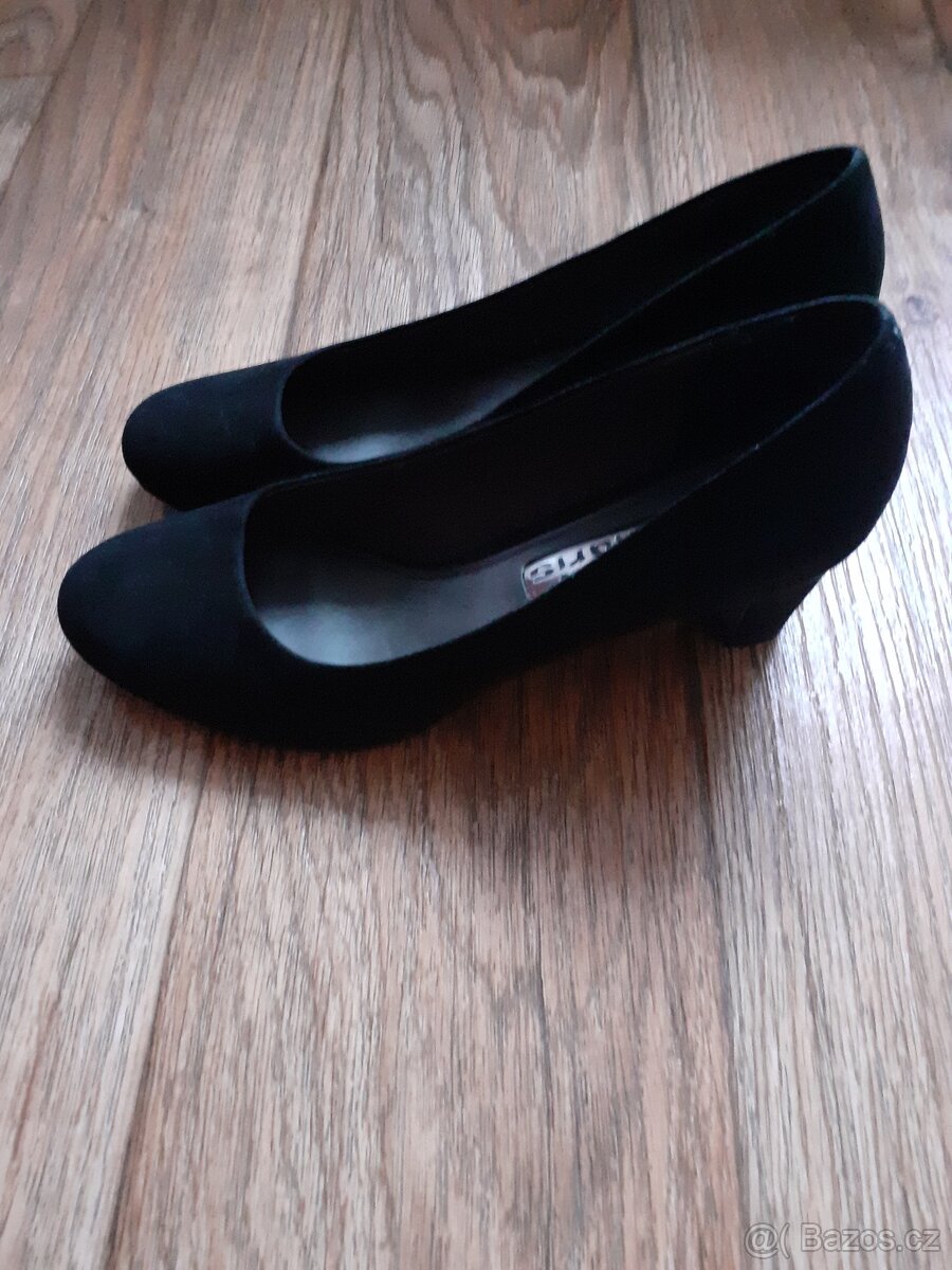 Dámské černé lodičky Tamaris 41/42 - 4