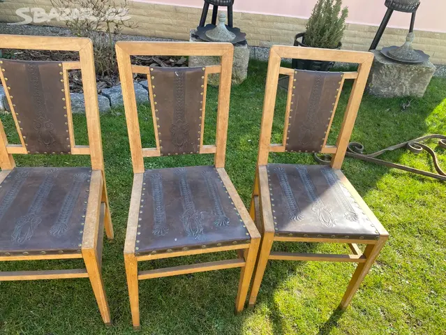 Stare kozene zidle - 4