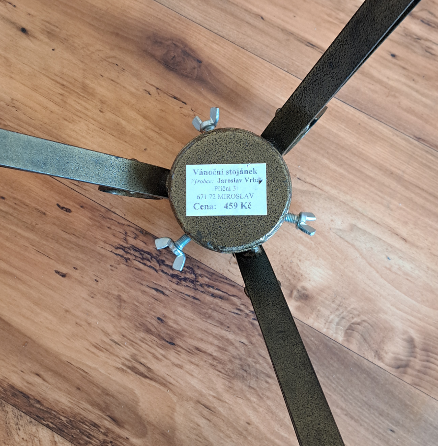stojánek na vánoční stromek - 4