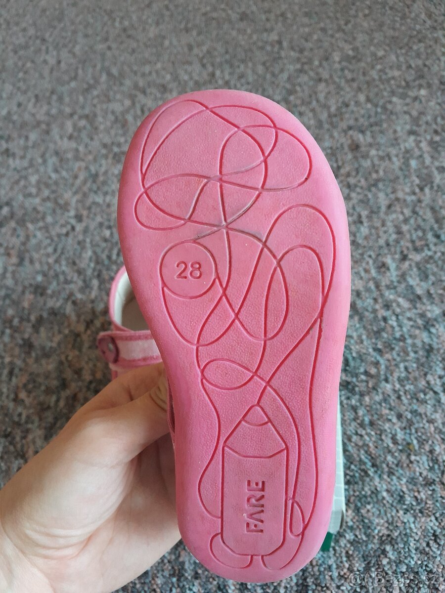 Papuče /sandálky Fare 28 - 4