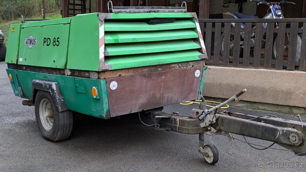 Kompresor ATMOS PD 85 dobrý stav - 4