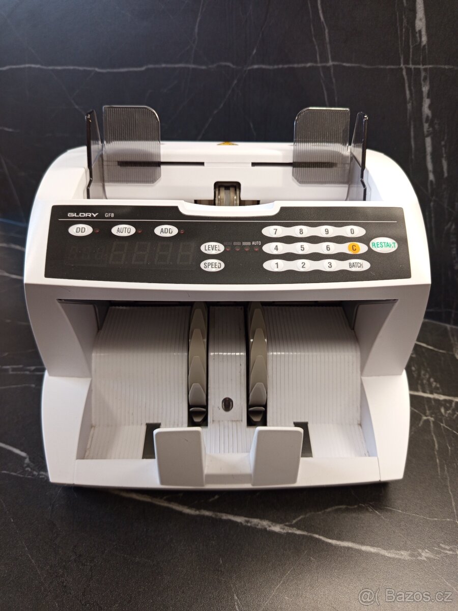 Glory GFB-800D – počítač bankovek, plně funkční - 4