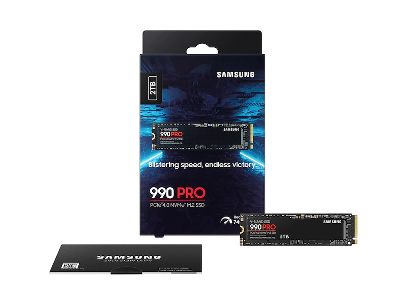 Samsung 990 PRO 2TB, MZ-V9P2T0BW - NVME M2 - 4