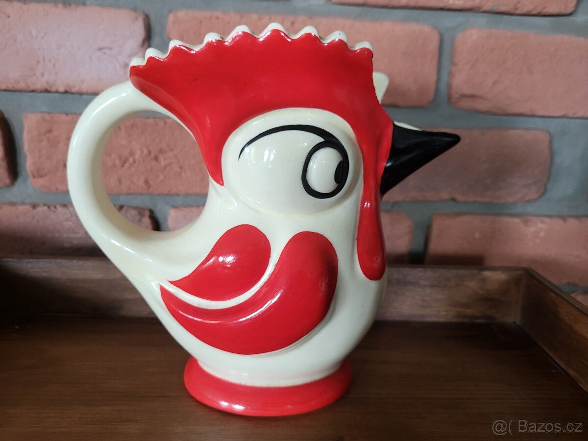 KOHOUT- DŽBÁN - ART DECO DITMAR URBACH - 4