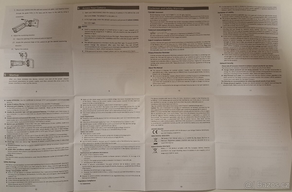 IP kamera venkovní i vnitřní - UNIVIEW - 4