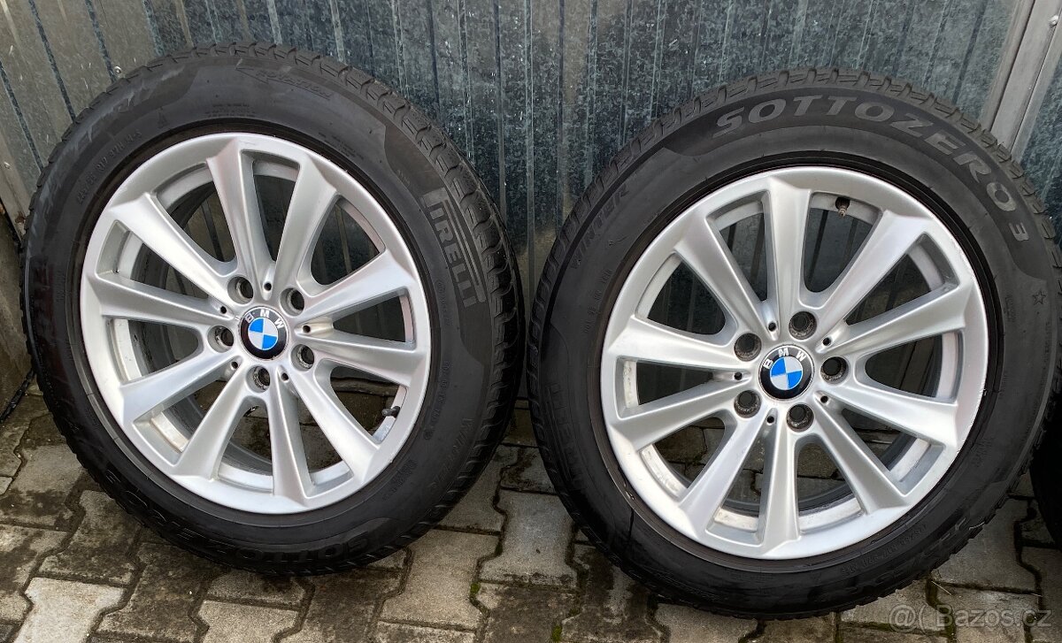 Alu zimní BMW 5 typ E60, E61, 225/55 R17, 5x120 - 4