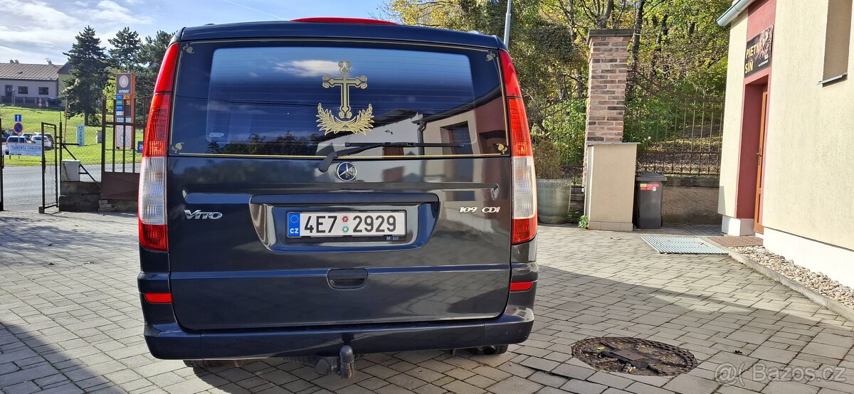 Mercedes-Benz Vito 109 CDI/L pohřební vůz-DPH - 4