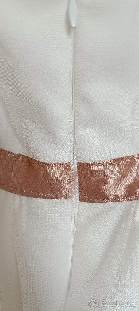 Společenské šaty midi vel. 36, točivé - 4