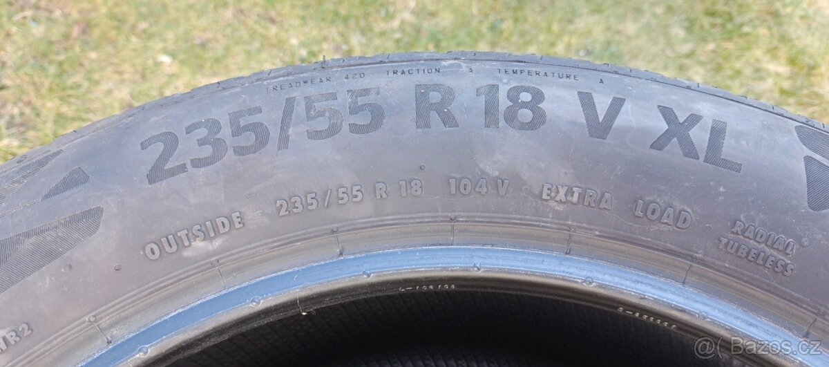 Letní pneu Continental Eco Contact 6 235/55 R18 104V XXL - 4
