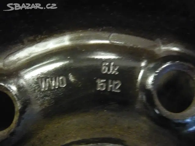 Škoda Disky 15", 5x112x57, ocelové disky 15". - - - 4