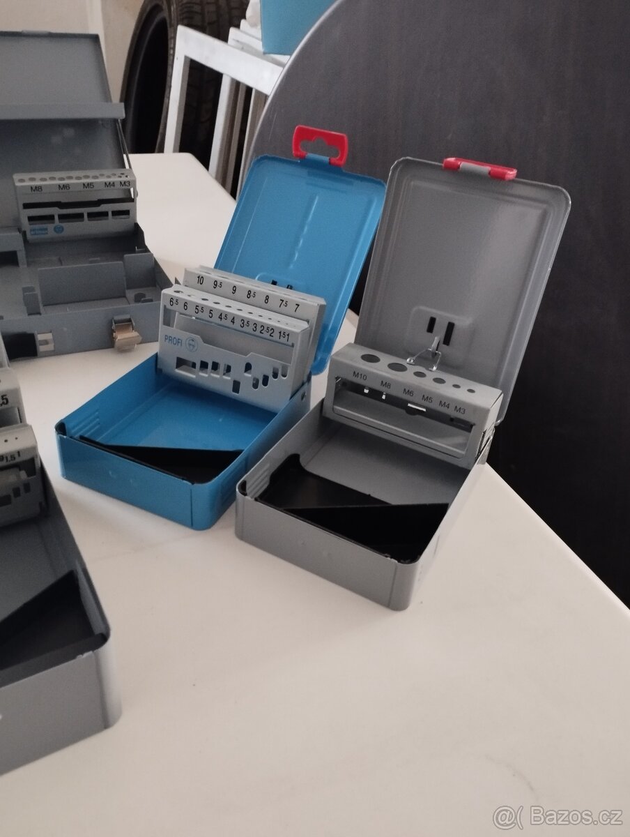 Obaly, kazety a krabičky na vrtáky, závitníky a záhlubníky - 4