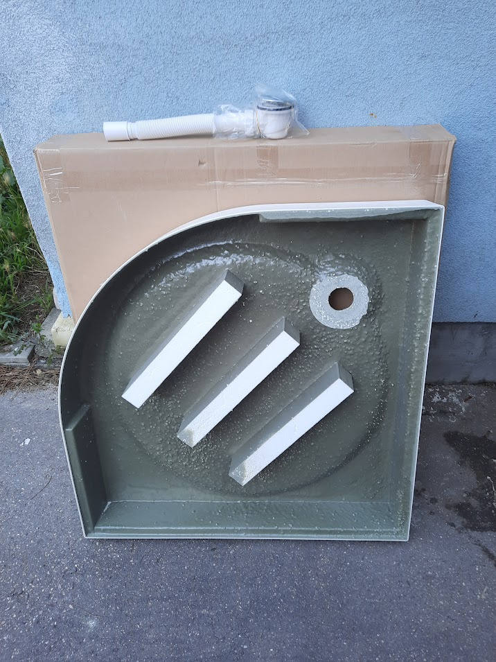 Sprchová vanička samonosná Roth iROUND 90x90cm - 4