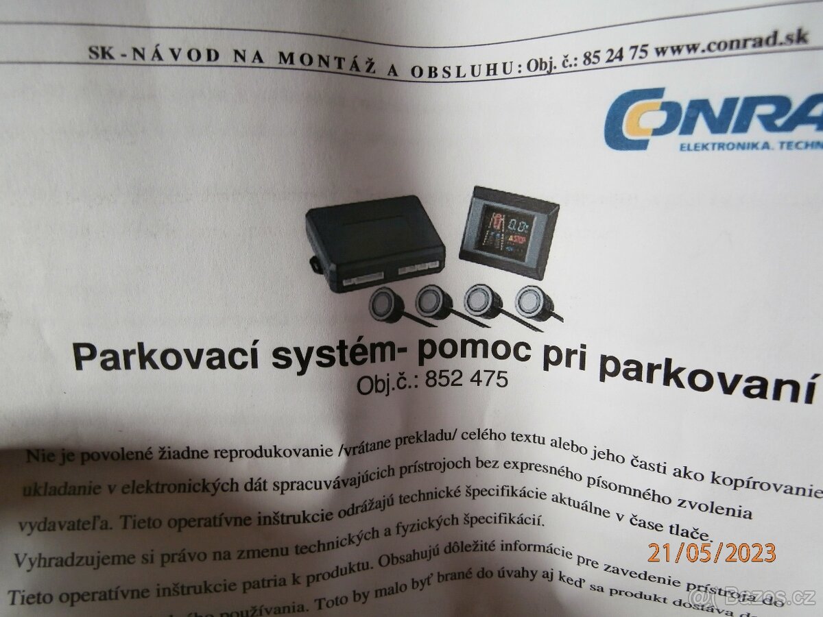 NOVE PARKOVACI SENZORY - 4