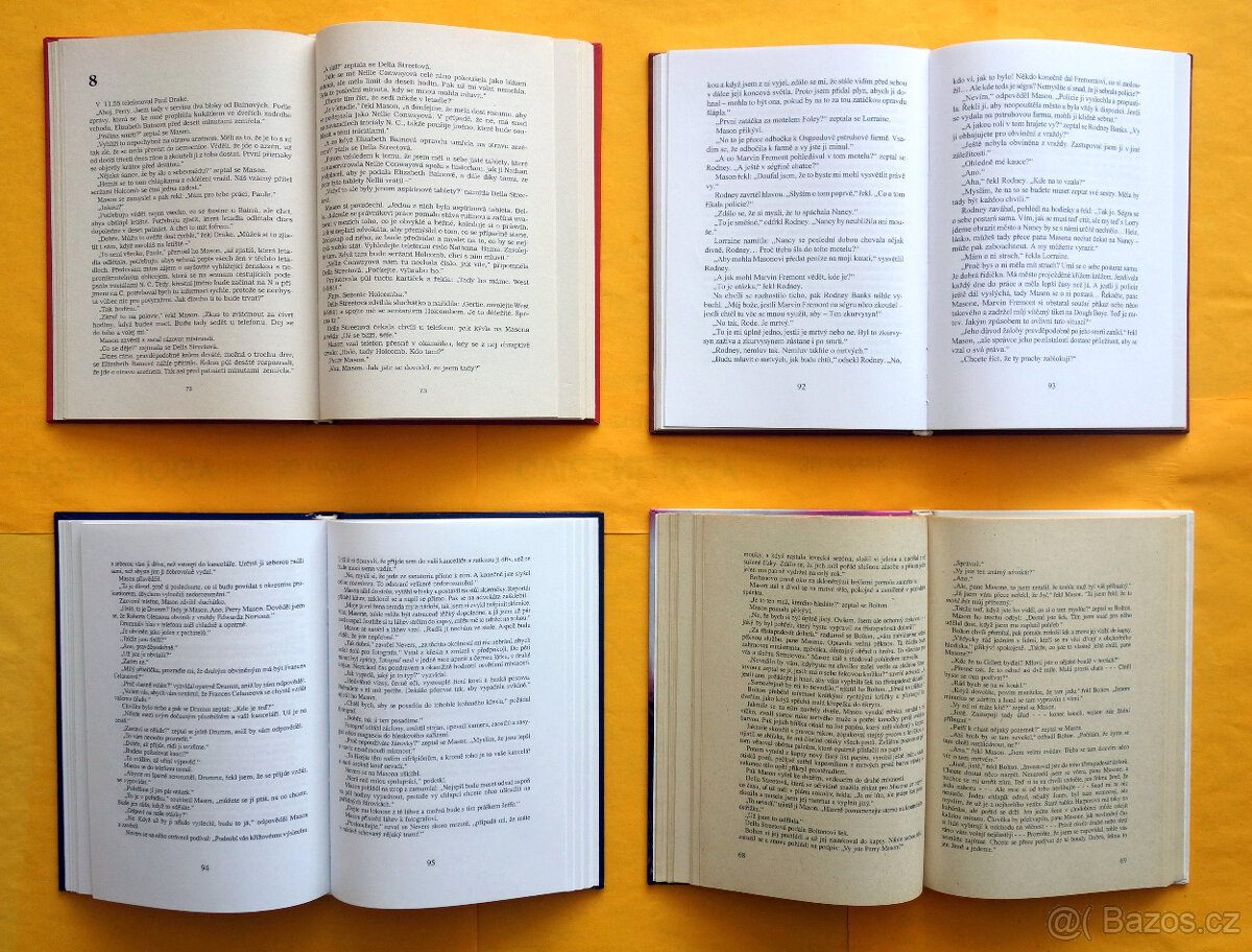 9x detektivky E. S. Gardnera / NEČTENÉ i přečtené / LEVNĚ - 4