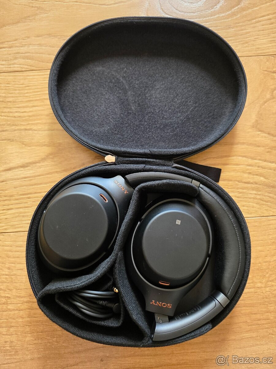 Sony Hi-Res WH-1000XM3, černá - 4