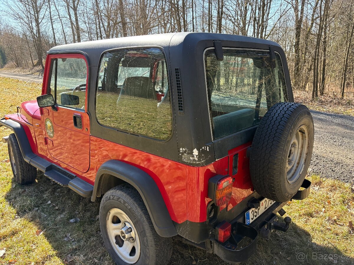 Jeep Wrangler YJ, rok 1992, 2,5 benzín,